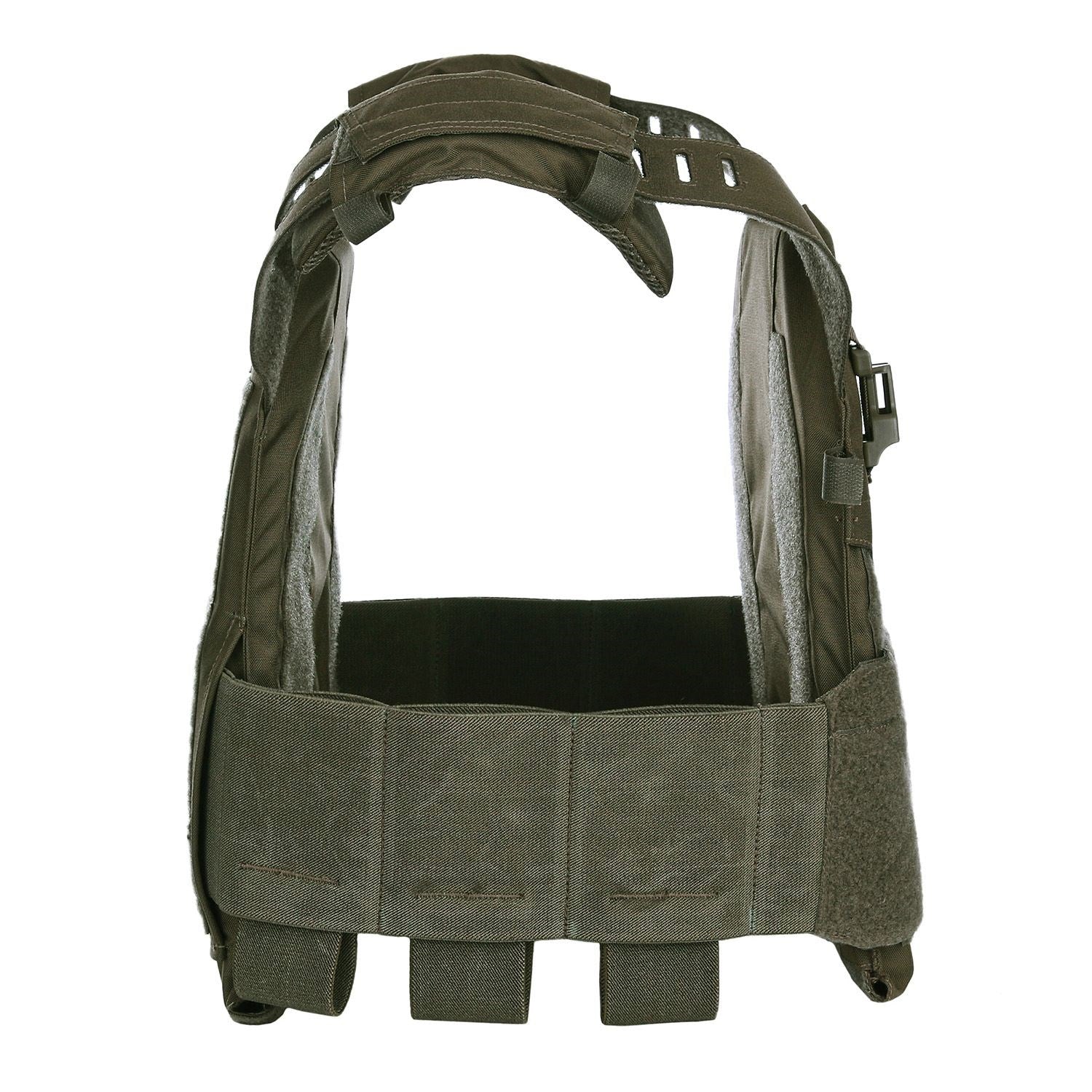 Chaleco táctico modular Cordura 500D color coyote, portaplacas compatible con MOLLE/PALS y placas SAPI