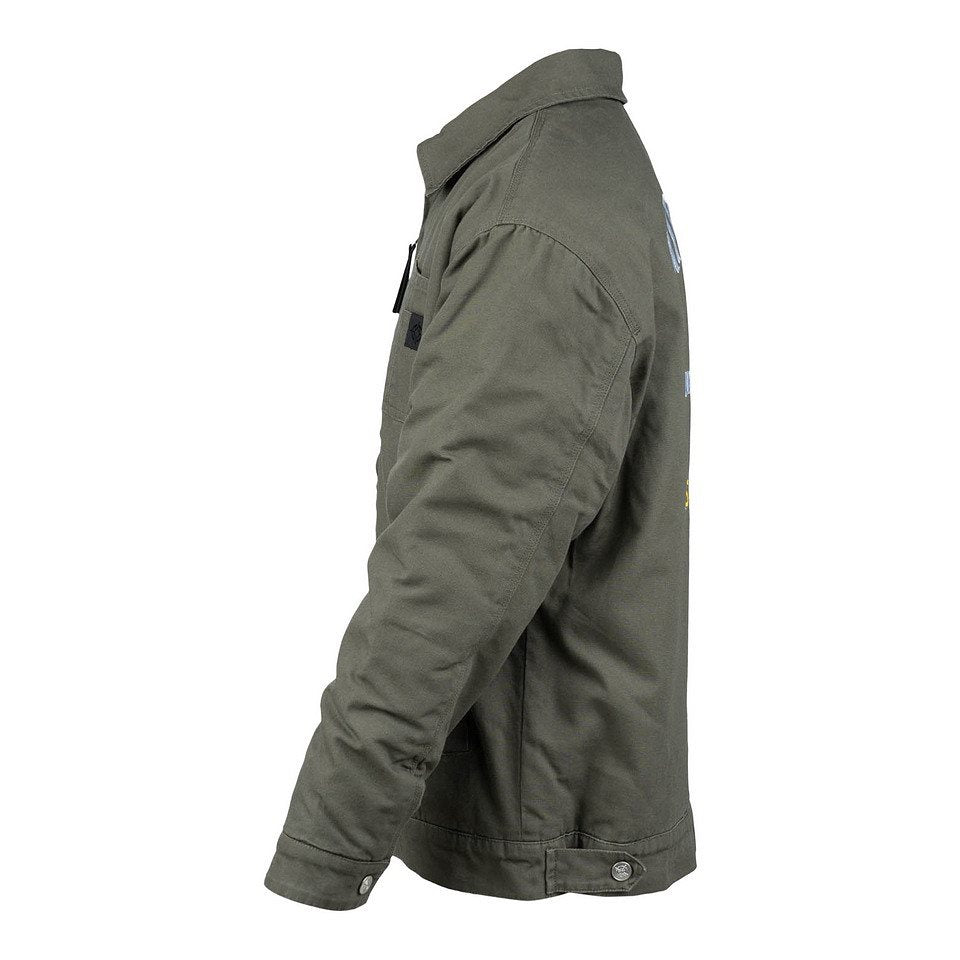Chaqueta Heritage Airborne verde con bordado