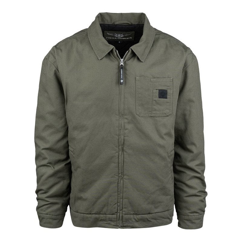 Chaqueta Heritage Airborne verde con bordado