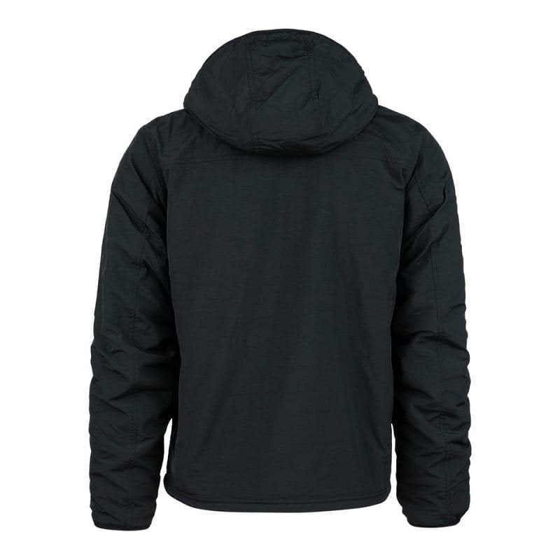 Chaqueta reversible Sherpa Softshell negra y roja con capucha ajustable