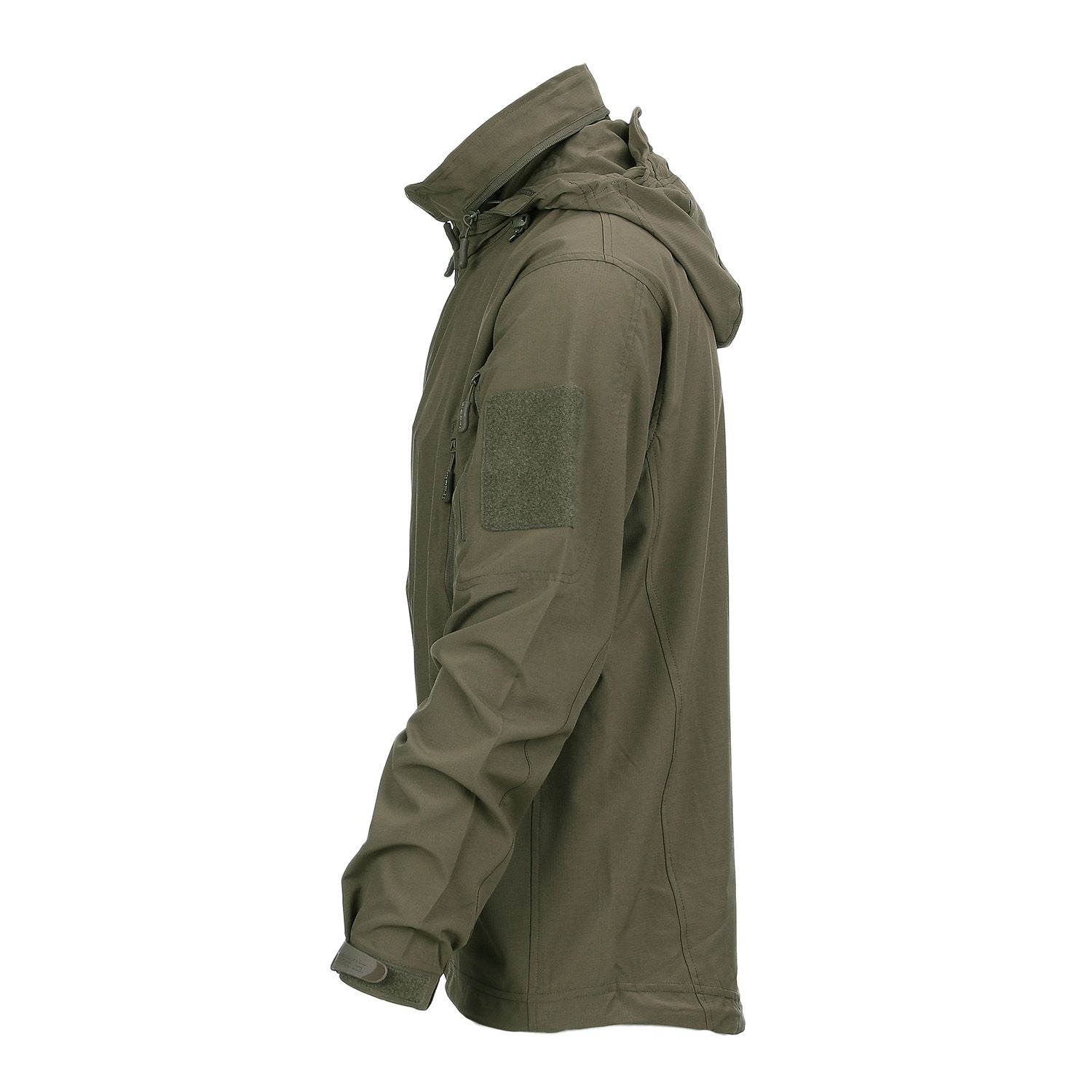 Chaqueta BRAVO ONE Ranger Green ligera y minimalista, plegable y con cuatro bolsillos