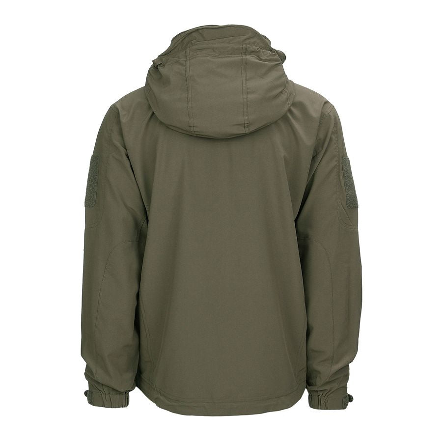 Chaqueta BRAVO ONE Ranger Green ligera y minimalista, plegable y con cuatro bolsillos