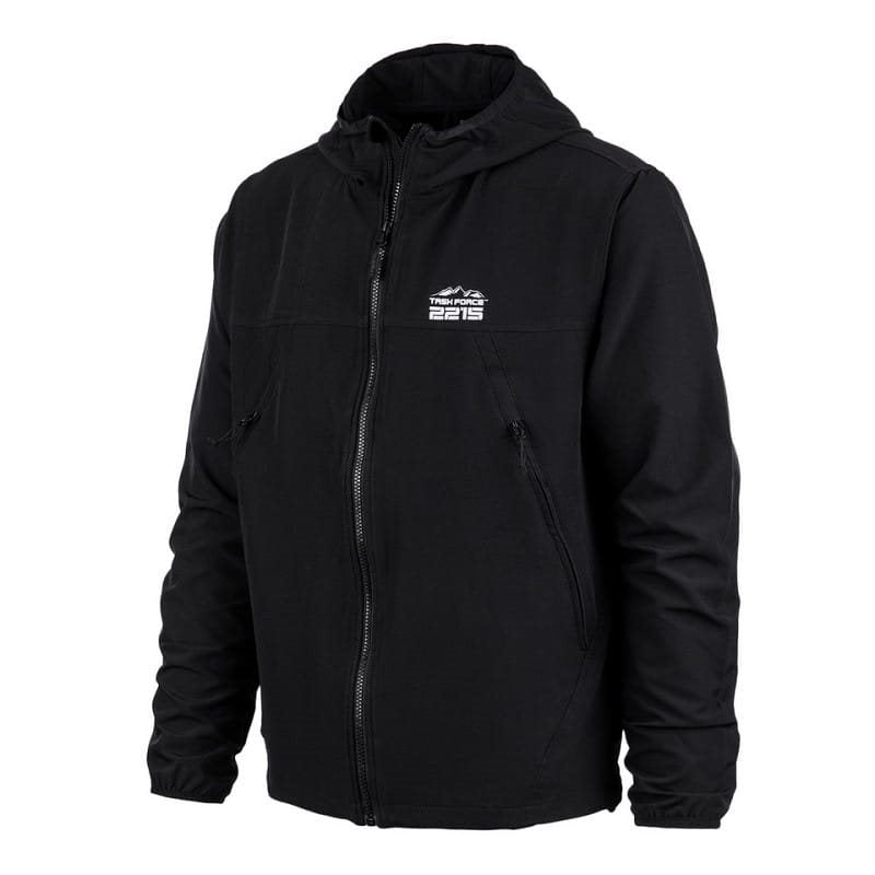Chaqueta TRAIL softshell negra