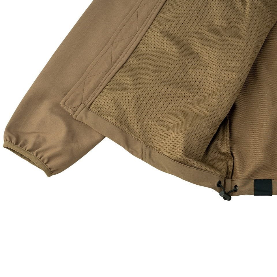 Chaqueta TRAIL softshell COYOTE para hombre, color coyote