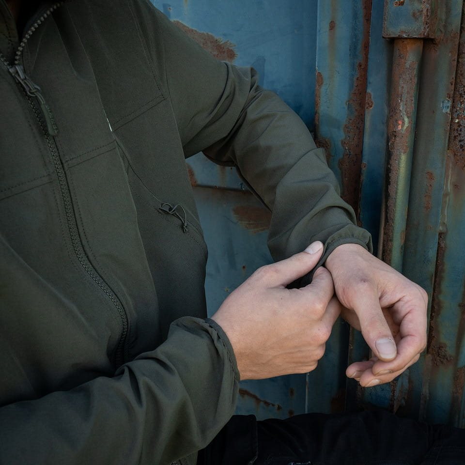 Chaqueta TRAIL softshell verde (129875-RG)