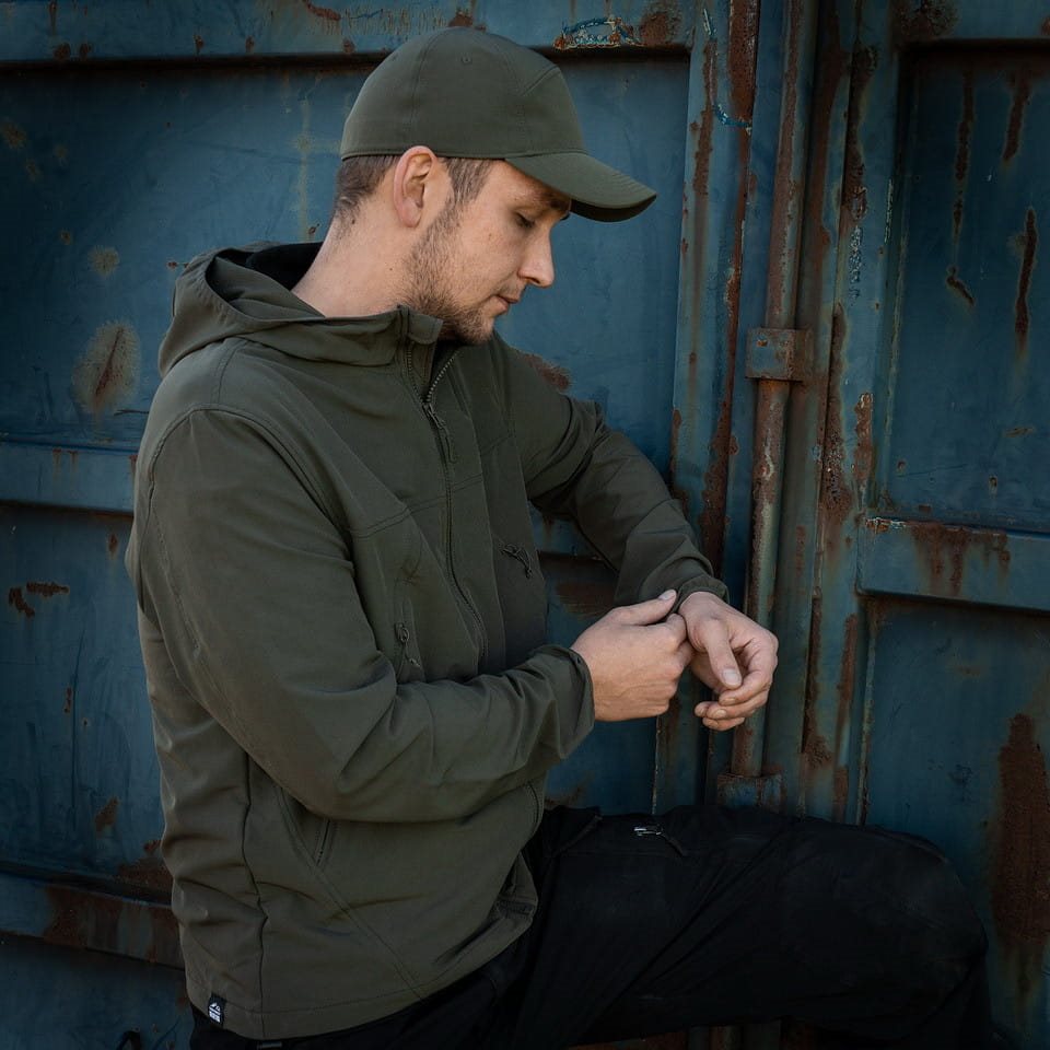 Chaqueta TRAIL softshell verde (129875-RG)
