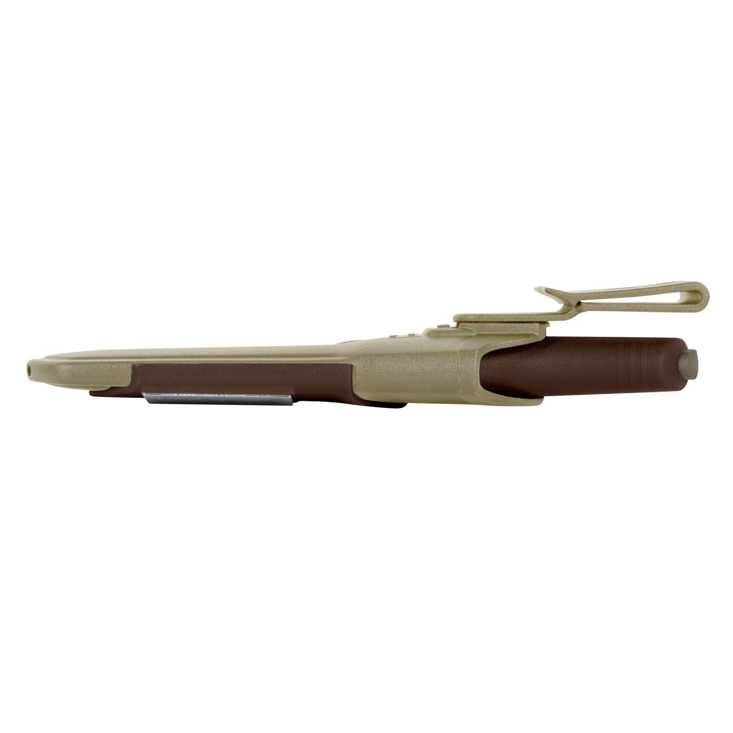 Cuchillo MORA Bushcraft Survival naranja con funda de plástico, 23,2 cm