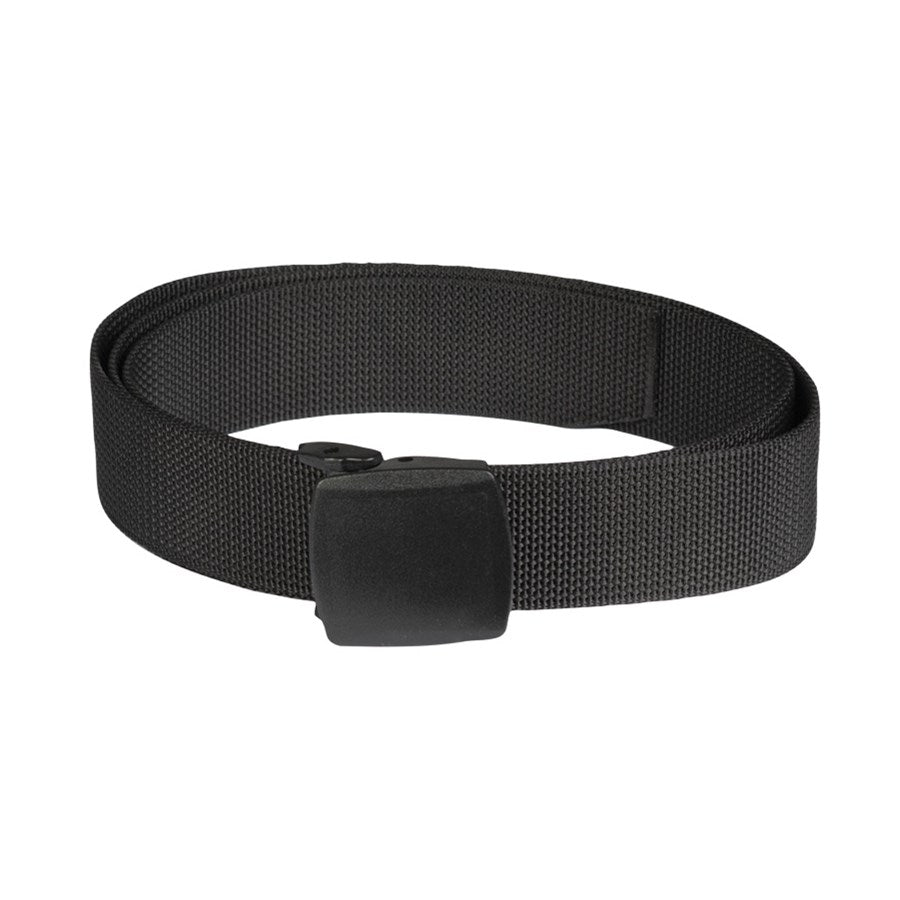 Cinturón QUICK negro con hebilla de plástico (ref. 13121102)
