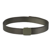 Cinturón elástico QUICK verde con hebilla de plástico YKK®