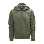 Sudadera TACTICAL TASK FORCE 2215 con capucha, cremallera YKK, bolsillos y paneles VELCRO