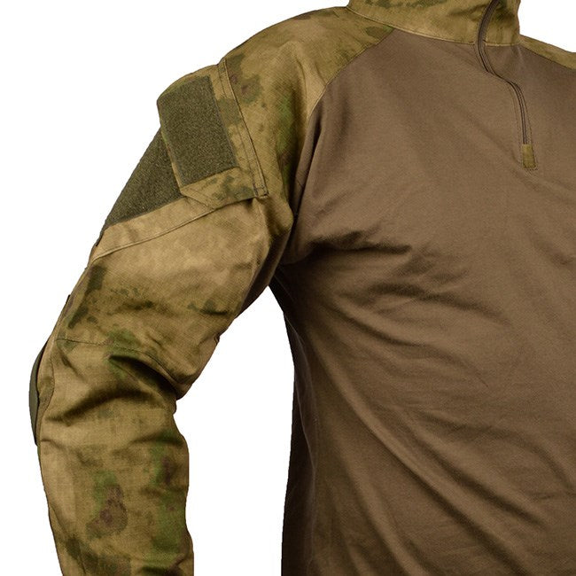 Camisa táctica UBACS Warrior ligera - vista delantera del modelo