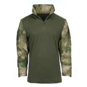 Camisa táctica UBACS Warrior ligera - vista delantera del modelo