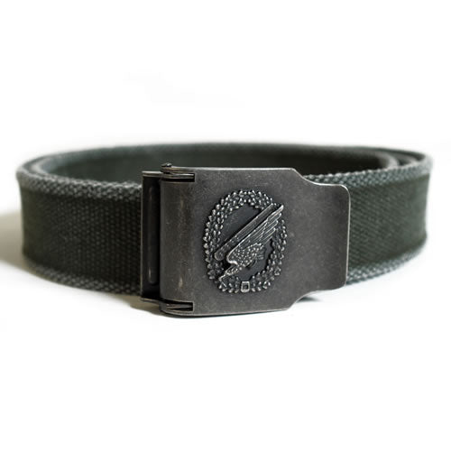 Cinturón PARA SAFETY verde con hebilla con logo de paracaidista - 13161001