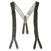 Tirantes BW para pantalones con sujeción por botón, color verde, producto 13180001