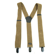 Tirantes Y COYOTE MIL-TEC con 3 clips, ajustables 120-160 cm, ancho 3,8 cm, 100% dacrón