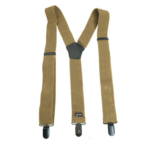 Tirantes Y COYOTE MIL-TEC con 3 clips, ajustables 120-160 cm, ancho 3,8 cm, 100% dacrón
