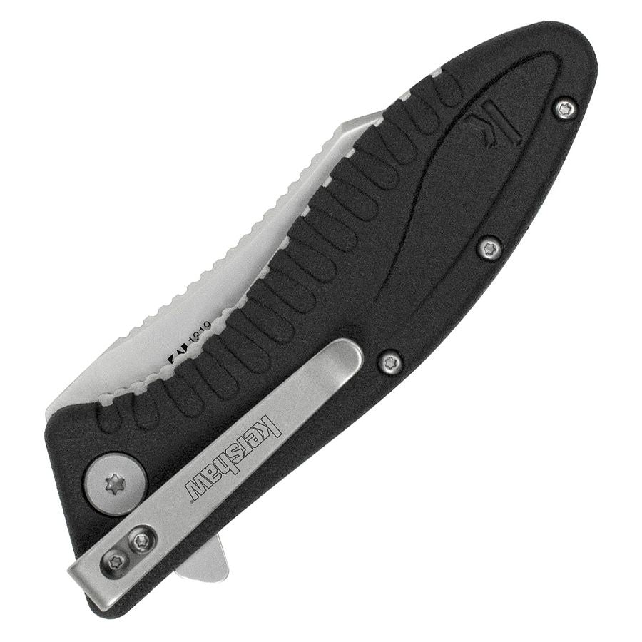Cuchillo plegable Kershaw Grinder A/O con hoja 4Cr13MoV y apertura asistida