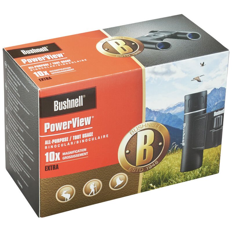 Prismáticos BUSHNELL COMPACT 10x25 con cuerpo plegable