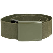 Cinturón BW verde nuevo, tejido de poliéster, apto para trabillas de 5 cm