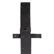 Cinturón US LC2 negro con hebilla Fastex, ancho 5,5 cm, 100% poliéster