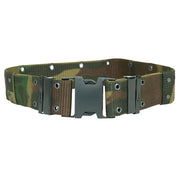 Cinturón US LC2 con hebilla Fastex Woodland, ajustable hasta 110 cm, ancho 5,5 cm, 100 % poliéster