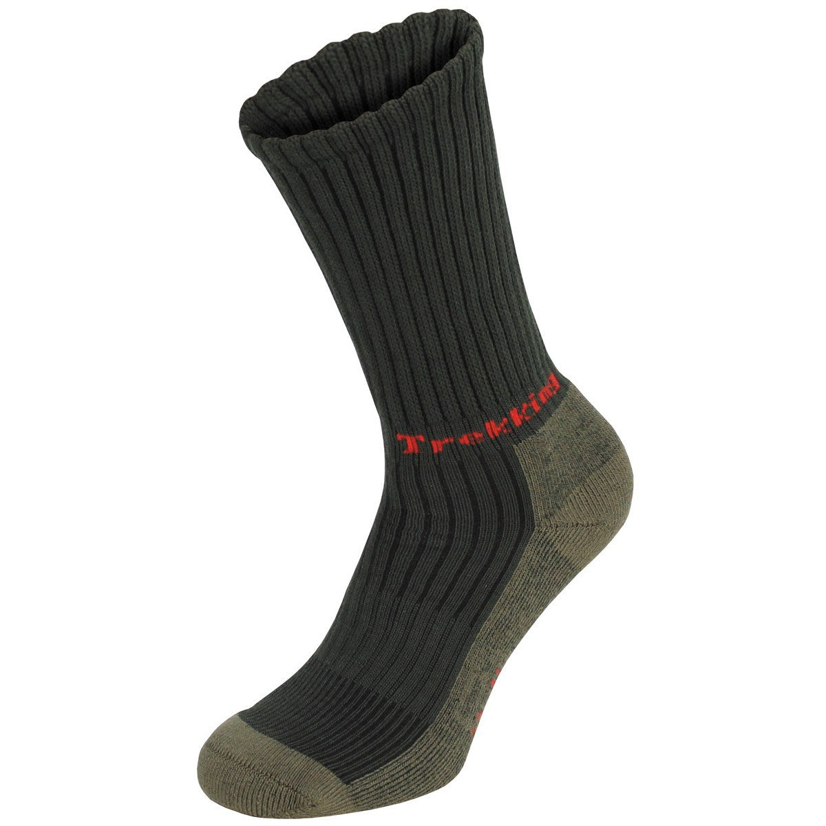 Calcetines trekking FOX LUSEN verdes frotté con sistema de canales para evacuar humedad