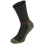 Calcetines trekking FOX LUSEN verdes frotté con sistema de canales para evacuar humedad