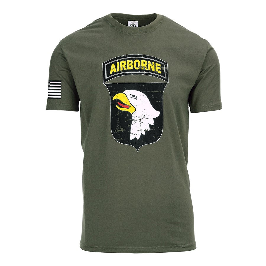 Camiseta 101st Airborne con motivo 'Screaming Eagles' - vista del producto