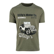Camiseta JEEP Willy's 1941 con motivo estampado