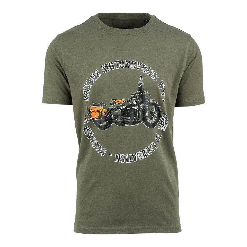Camiseta con motivo Vintage Motorcycles WW2: motocicleta estadounidense legendaria