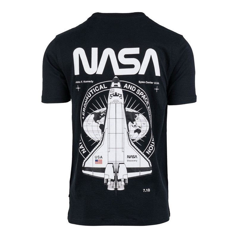 Camiseta NASA DISCOVERY con estampado del transbordador en la espalda