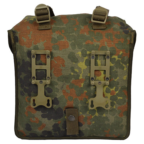 Bolsa pequeña BW Flecktarn usada para sistema de carga Bundeswehr
