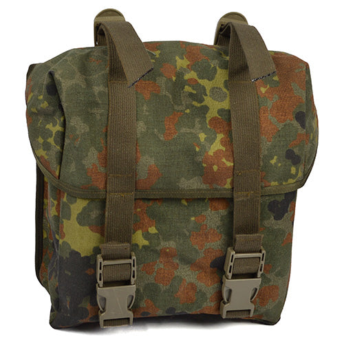 Bolsa pequeña BW Flecktarn usada para sistema de carga Bundeswehr