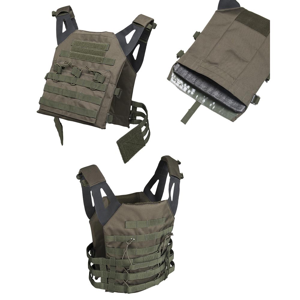 Chaleco portaplacas MOLLE Plate Carrier Gen II verde