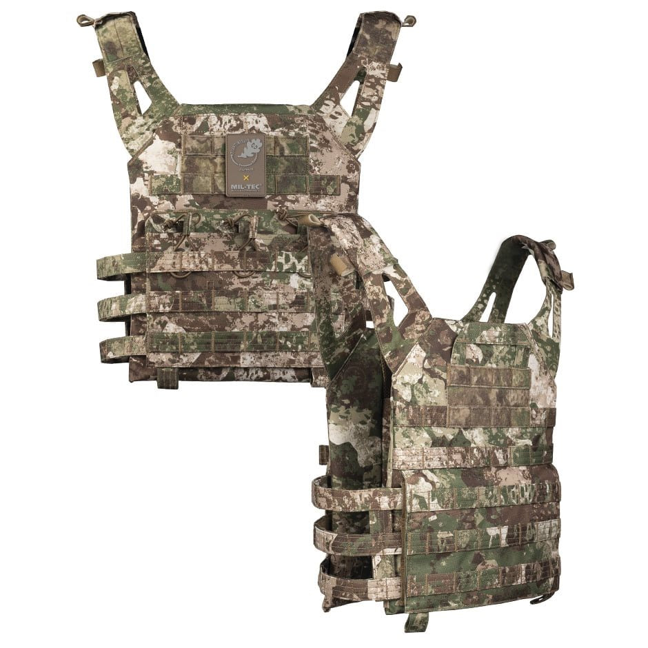 Chaleco portaplacas MIL-TEX WASP I Z2 con sistema MOLLE/PALS