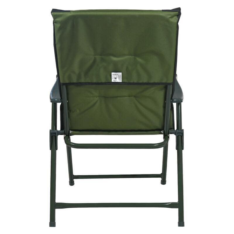 Silla plegable Forest con reposabrazos y funda acolchada para camping