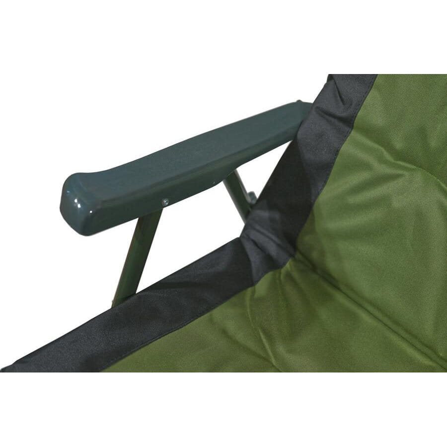 Silla plegable Forest con reposabrazos y funda acolchada para camping