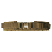 Cinturón MODUAR sistema COYOTE en color coyote, cinturón ancho acolchado con hebilla plástica de seguridad