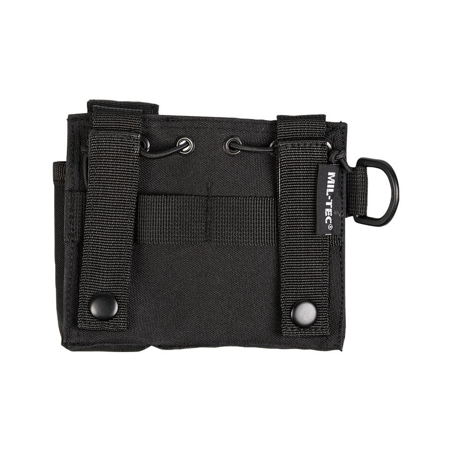 Funda ADMIN con sistema MOLLE en color verde, vista frontal
