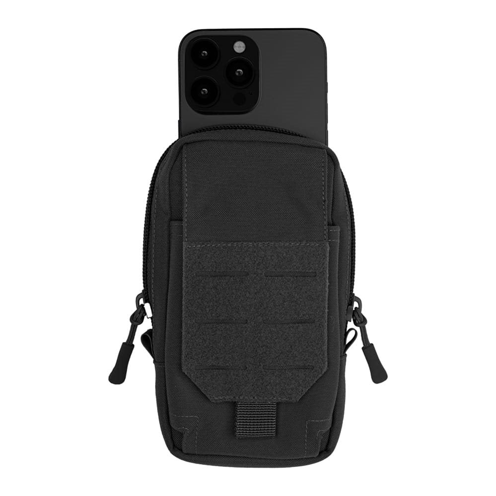 Funda FIELDCOM MOLLE para teléfono verde, vista frontal