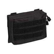 Funda pequeña horizontal MOLLE negra 17 x 5 x 12 cm
