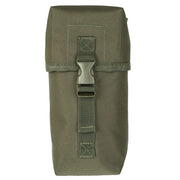 Funda multiusos pequeña verde con forro PVC y fijación para sistema MOLLE