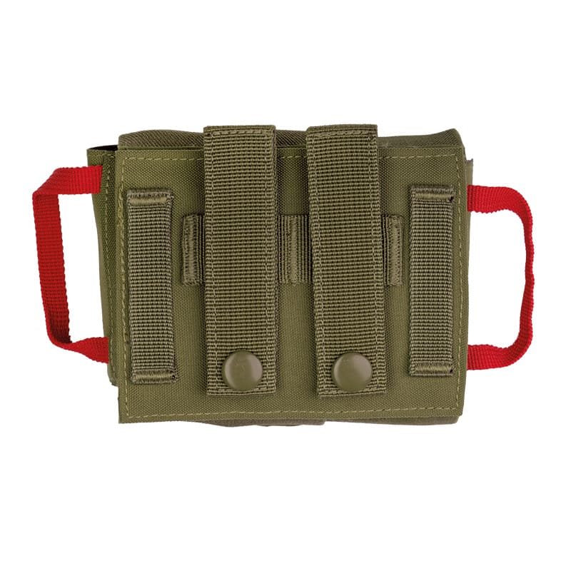 Funda IFAK Quick Draw MOLLE verde para kit sanitario