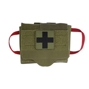 Funda IFAK Quick Draw MOLLE verde para kit sanitario