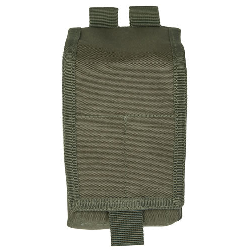Funda para cargador G36 verde con fijación MOLLE y cierre de velcro