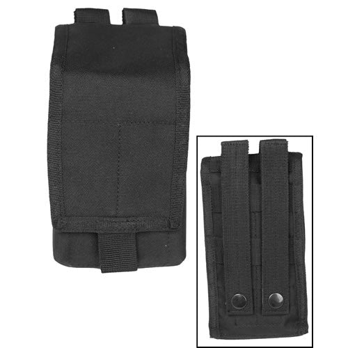 Funda para cargador G36 verde con fijación MOLLE y cierre de velcro