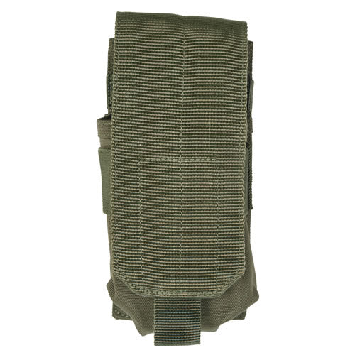 Funda para cargador M4/M16 verde para sistema MOLLE con cierre de velcro