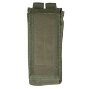 Funda para cargador AK47 verde con sujeción MOLLE y cierre de velcro