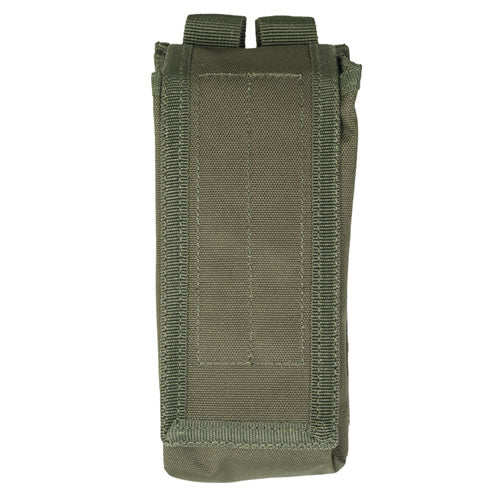 Funda para cargador AK47 verde con sujeción MOLLE y cierre de velcro