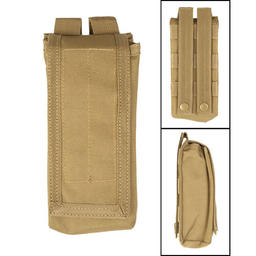 Funda para cargador AK47 verde con sujeción MOLLE y cierre de velcro